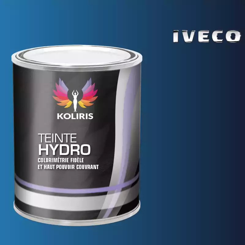 Peinture utilitaire - camion hydro Iveco