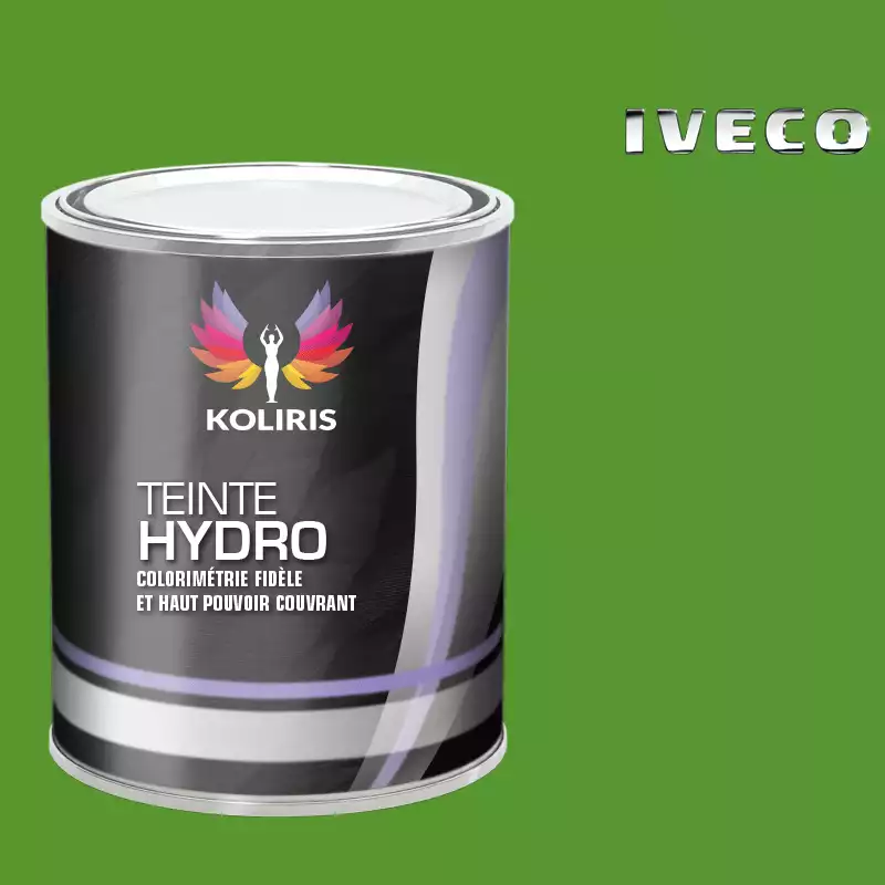 Peinture utilitaire - camion hydro Iveco