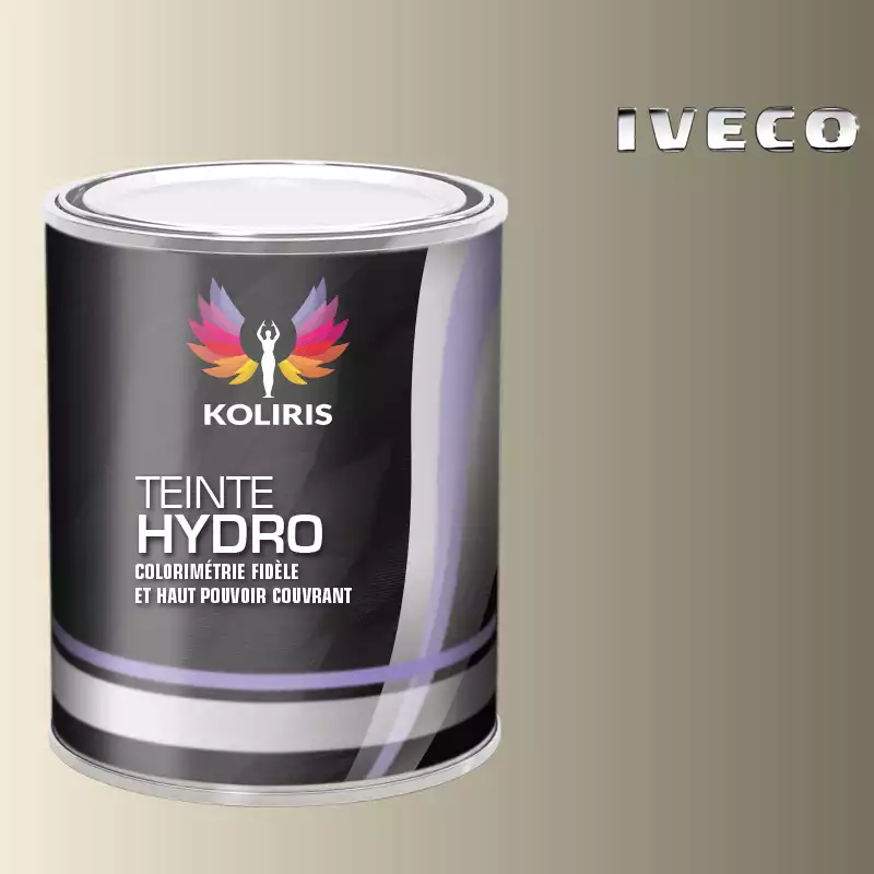 Peinture utilitaire - camion hydro Iveco