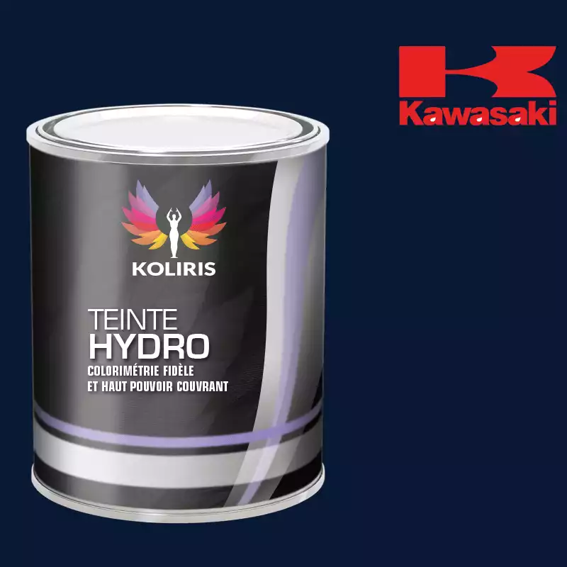 Peinture moto hydro Kawasaki Moto