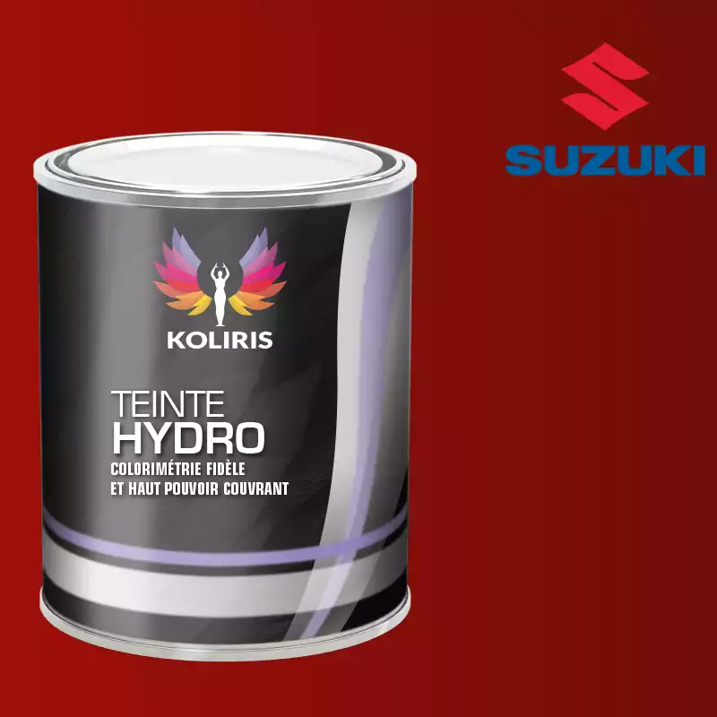 Peinture moto hydro Suzuki Moto