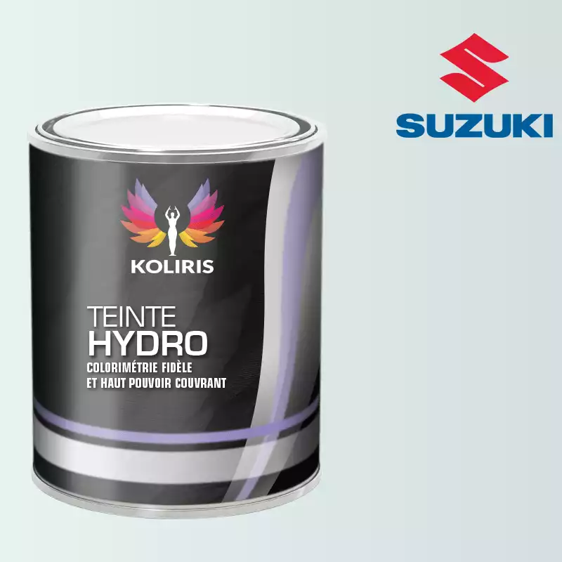 Peinture moto hydro Suzuki Moto