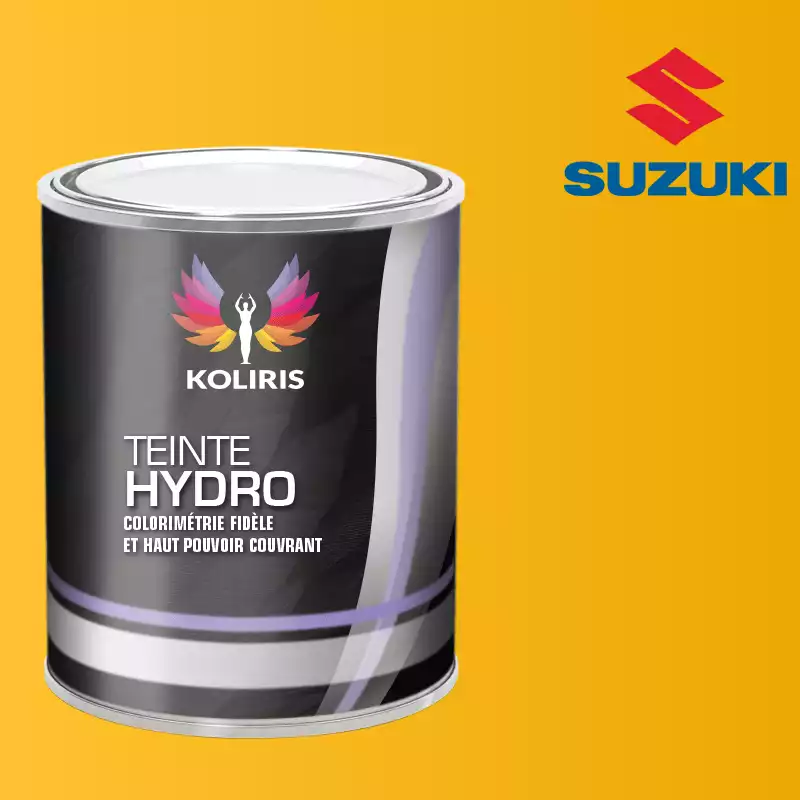 Peinture moto hydro Suzuki Moto