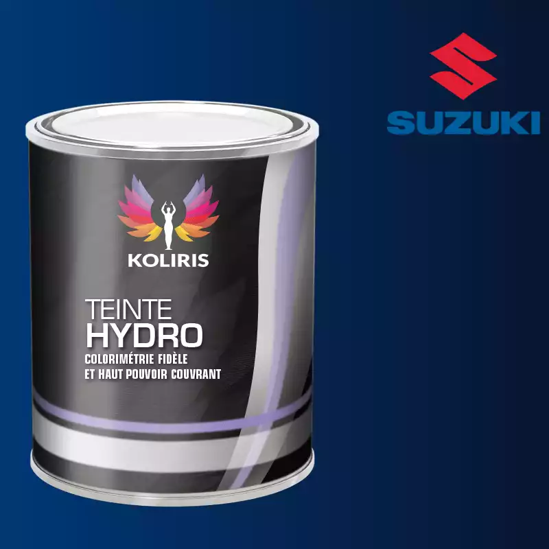 Peinture moto hydro Suzuki Moto