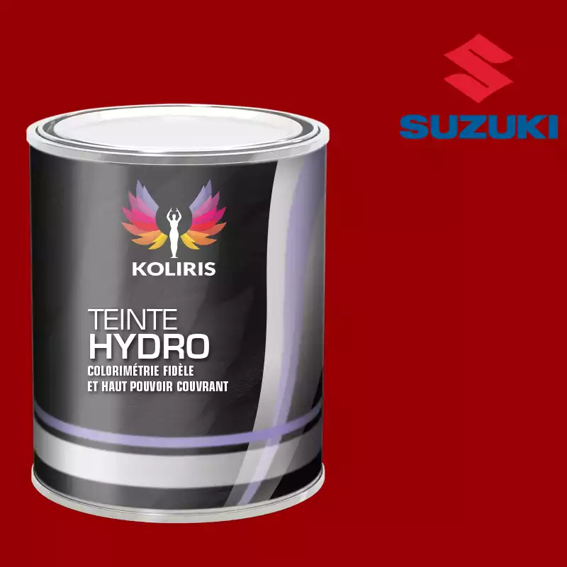 Peinture moto hydro Suzuki Moto