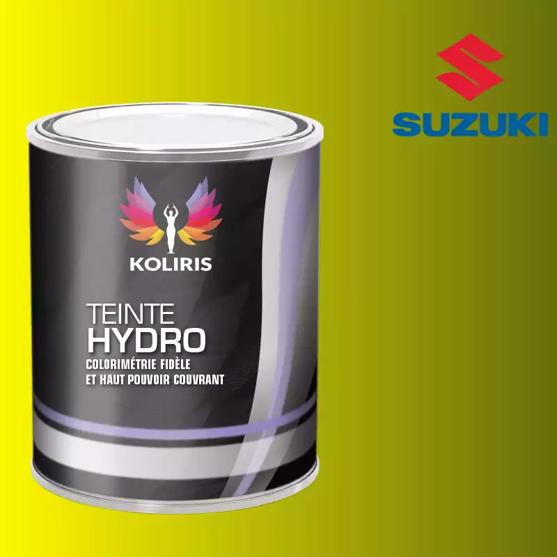 Peinture moto hydro Suzuki Moto