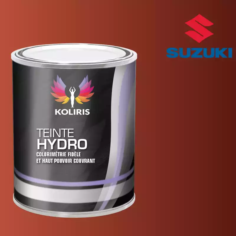 Peinture moto hydro Suzuki Moto