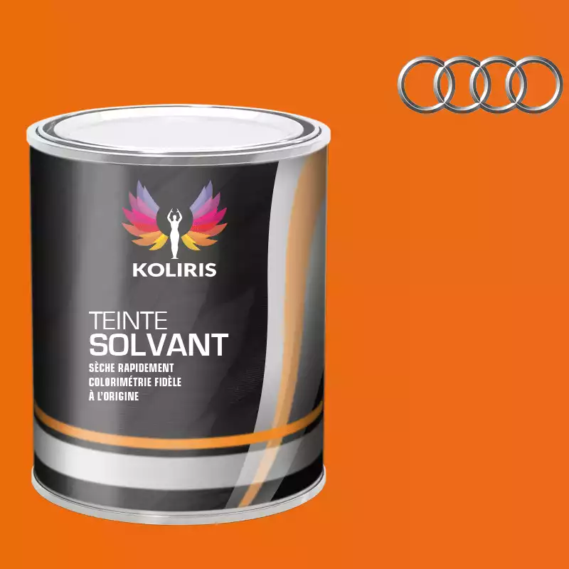 Peinture voiture solvant Audi