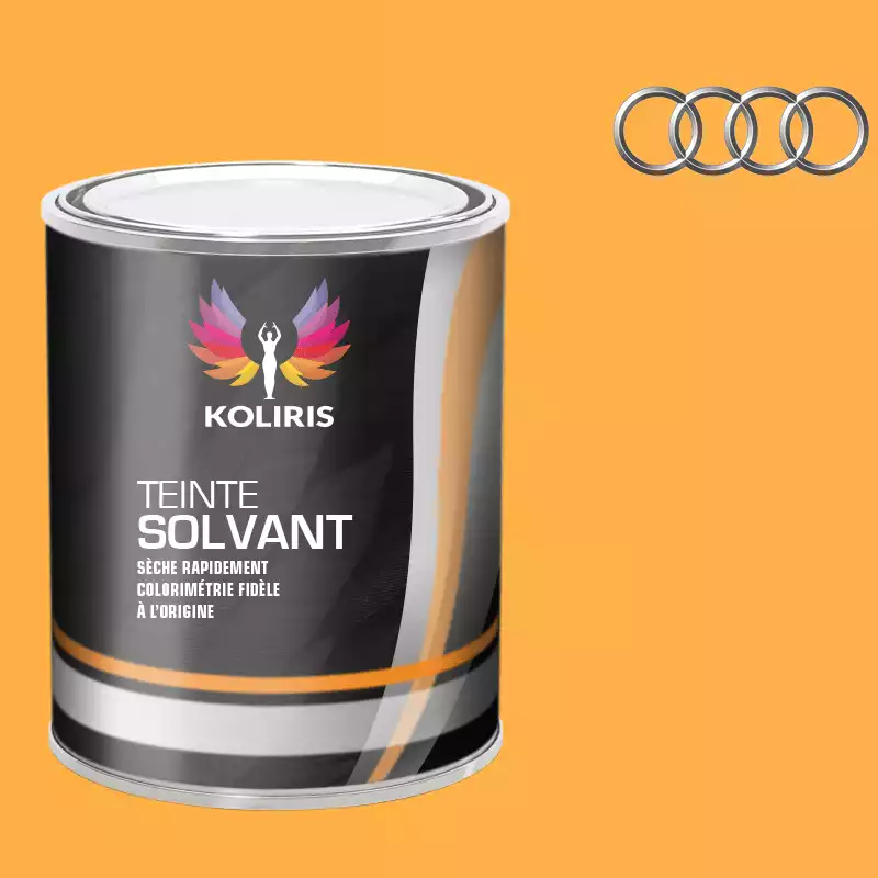 Peinture voiture solvant Audi