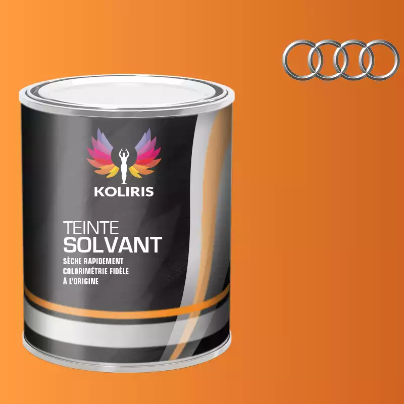 Peinture voiture solvant Audi