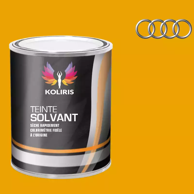 Peinture voiture solvant Audi