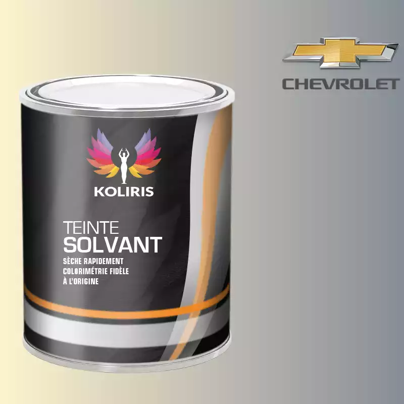 Peinture voiture solvant Chevrolet