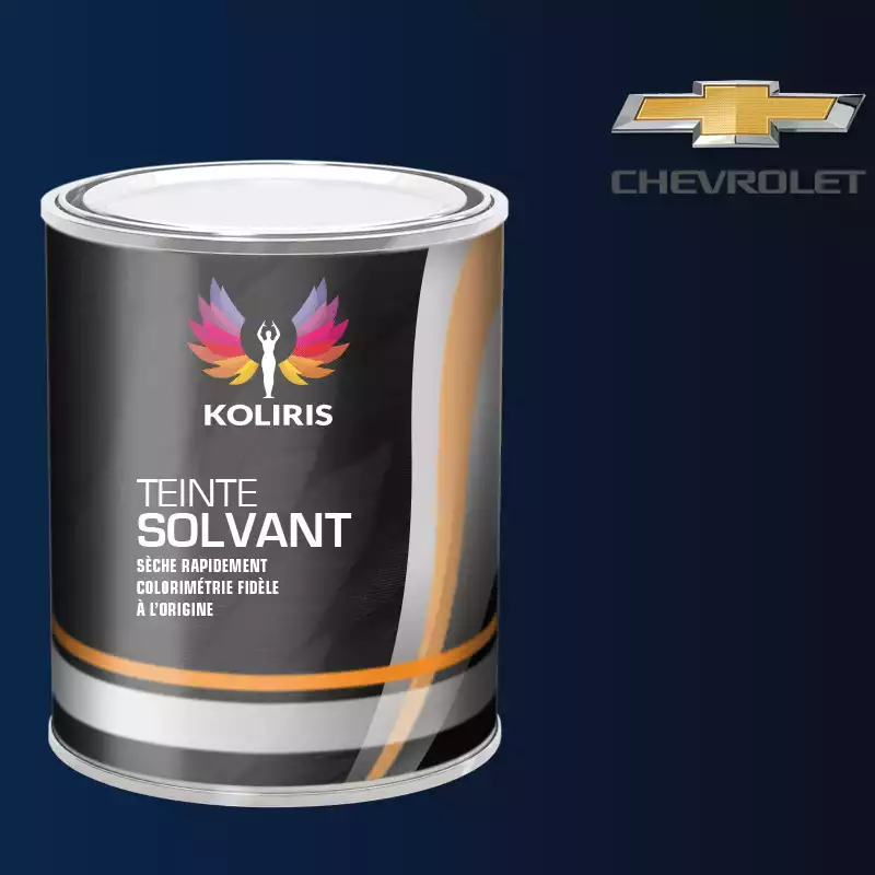 Peinture voiture solvant Chevrolet