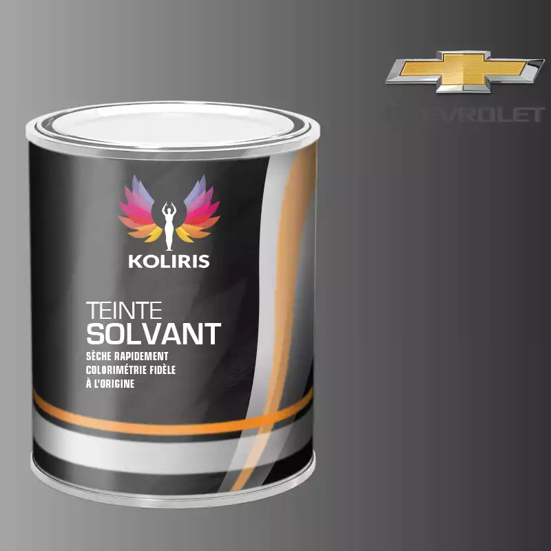 Peinture voiture solvant Chevrolet