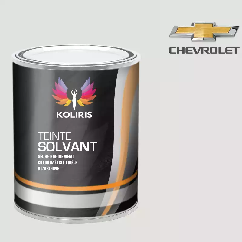 Peinture voiture solvant Chevrolet