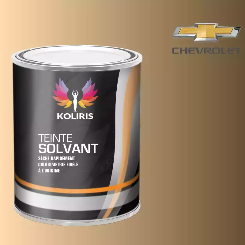 Peinture voiture solvant Chevrolet