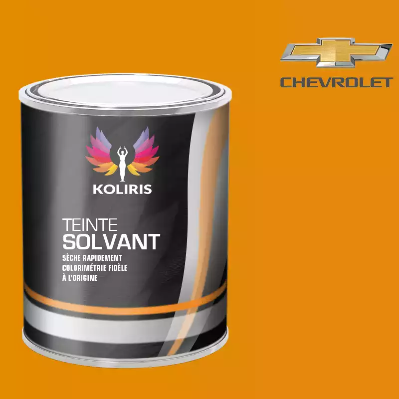 Peinture voiture solvant Chevrolet