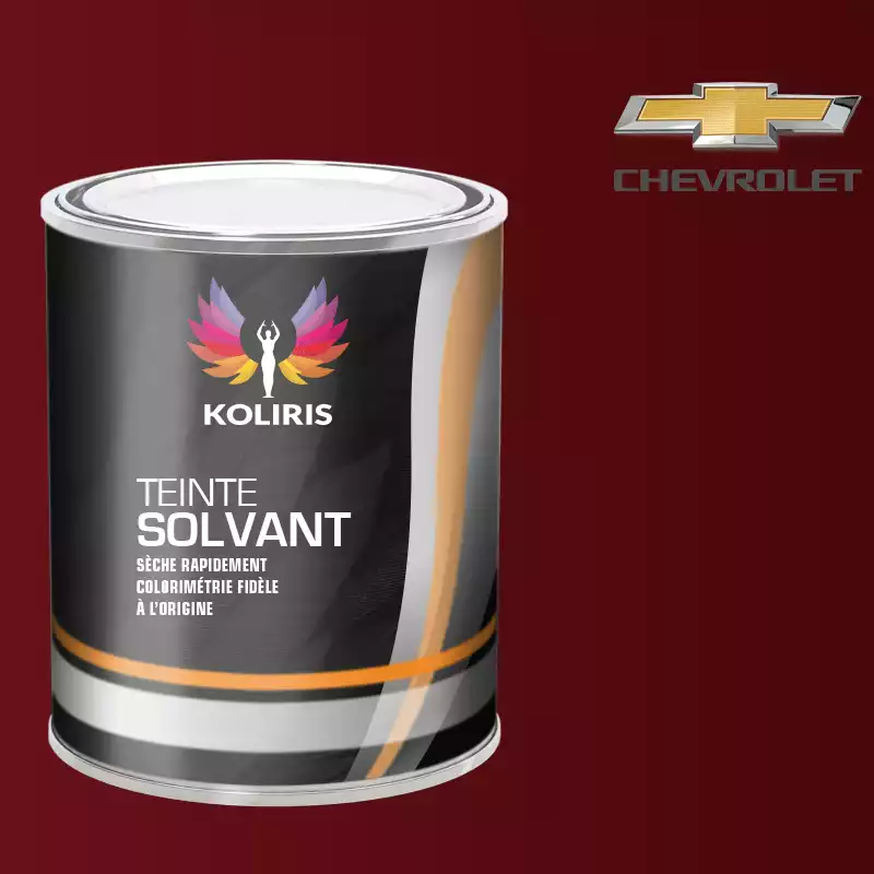 Peinture voiture solvant Chevrolet