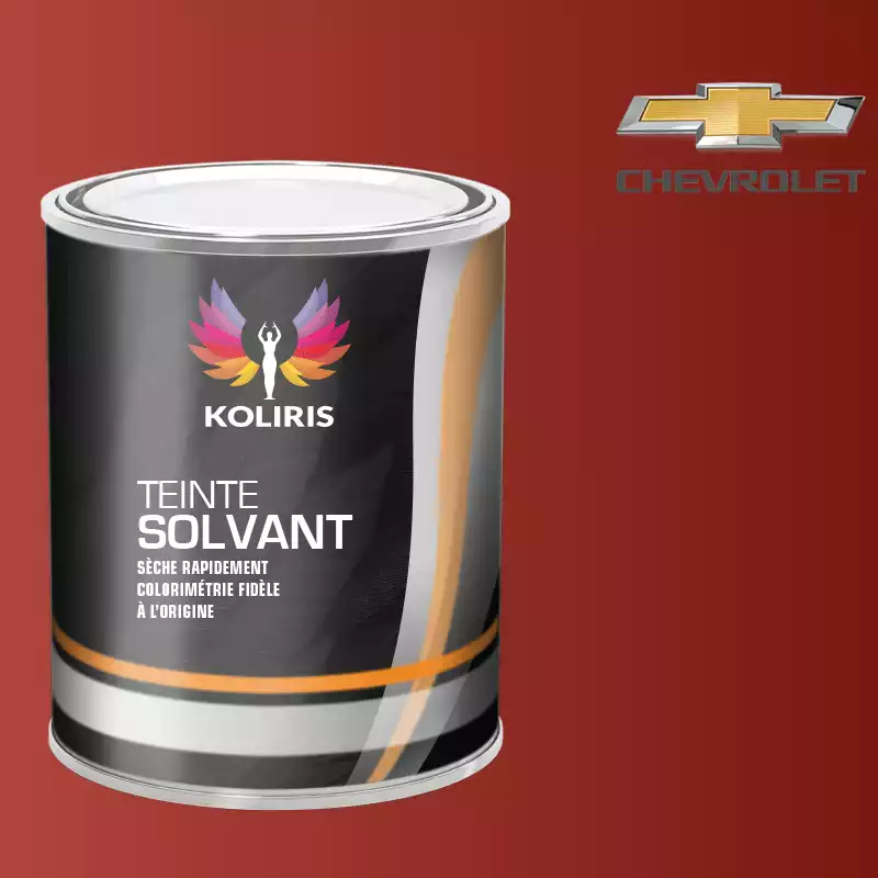 Peinture voiture solvant Chevrolet