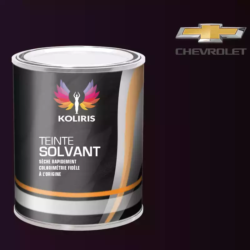 Peinture voiture solvant Chevrolet