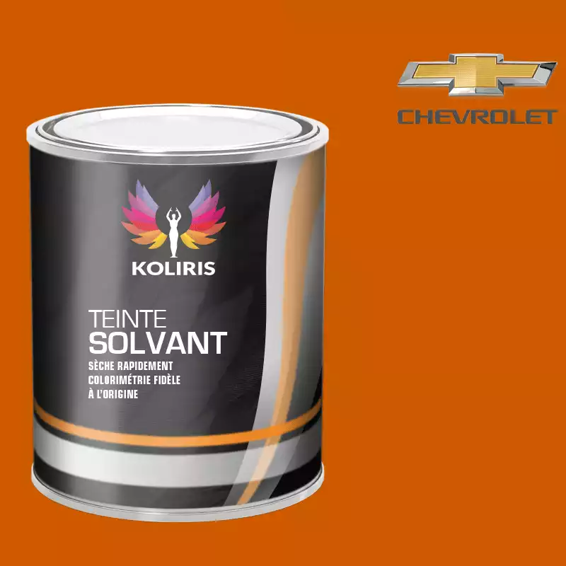 Peinture voiture solvant Chevrolet