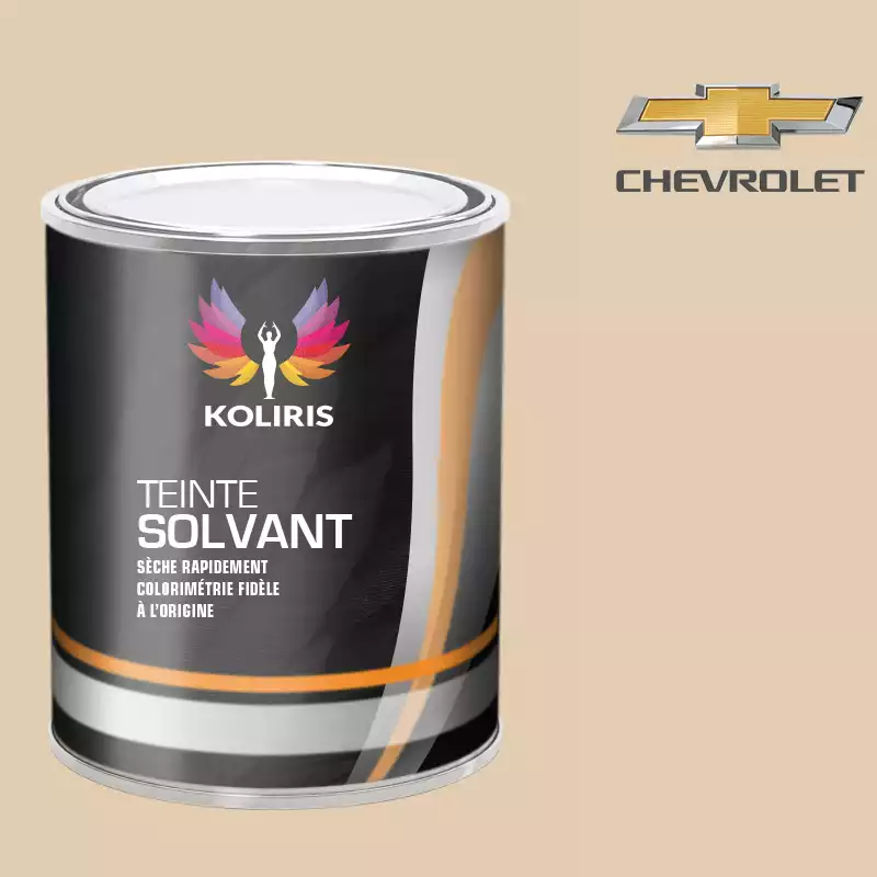 Peinture voiture solvant Chevrolet