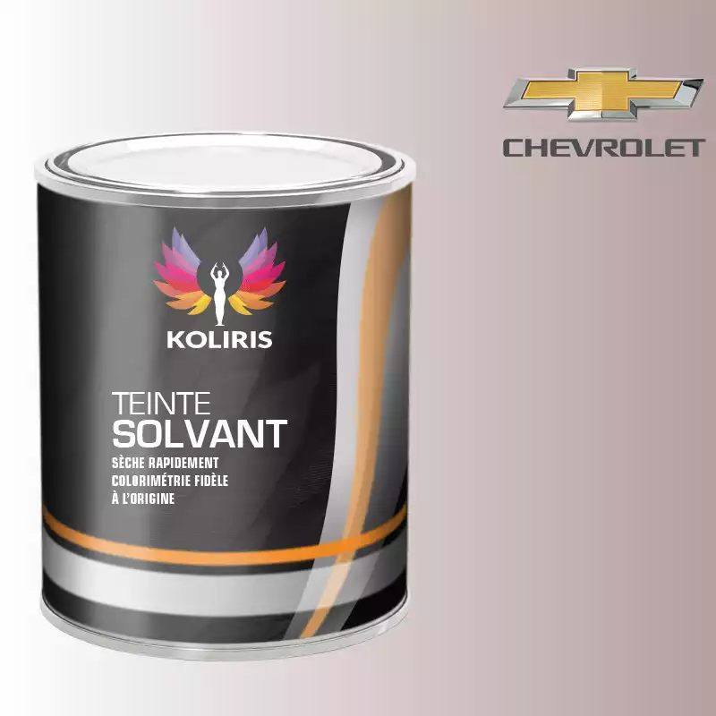 Peinture voiture solvant Chevrolet