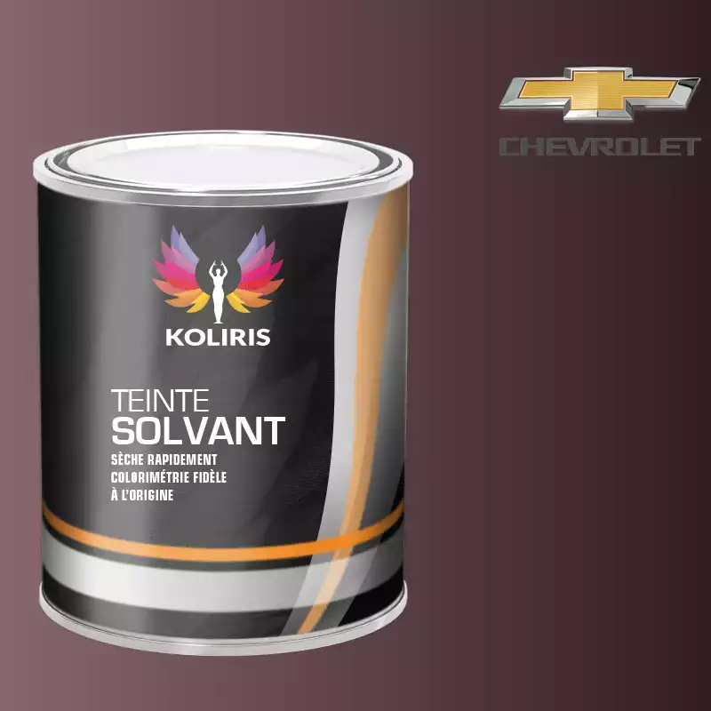 Peinture voiture solvant Chevrolet