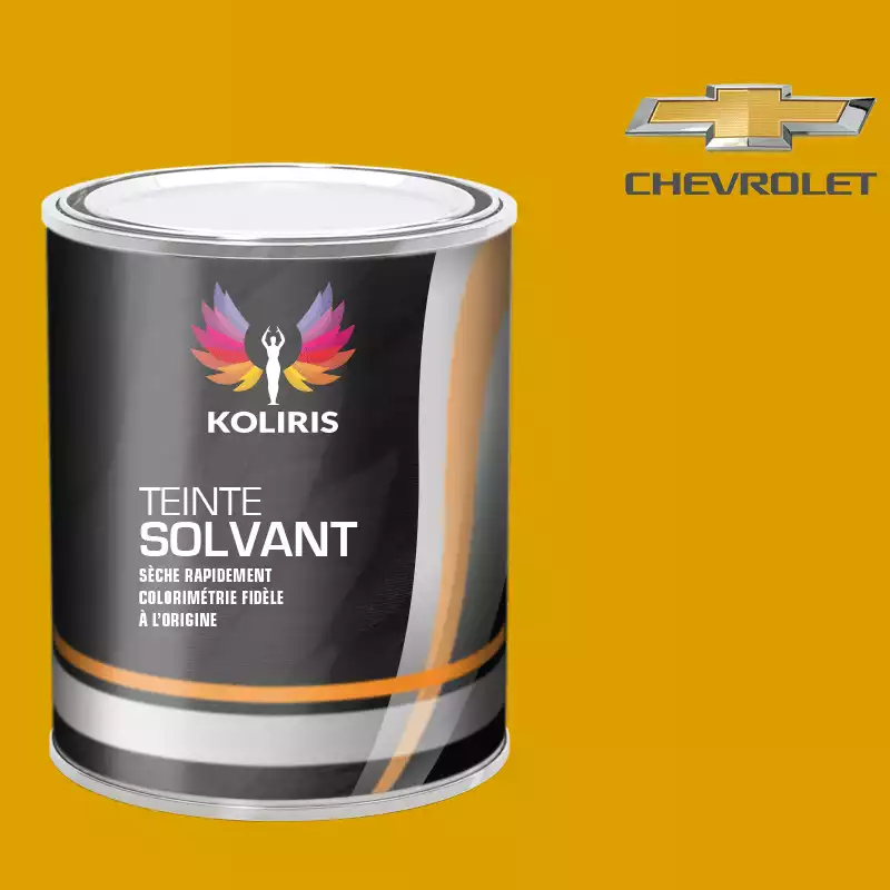 Peinture voiture solvant Chevrolet