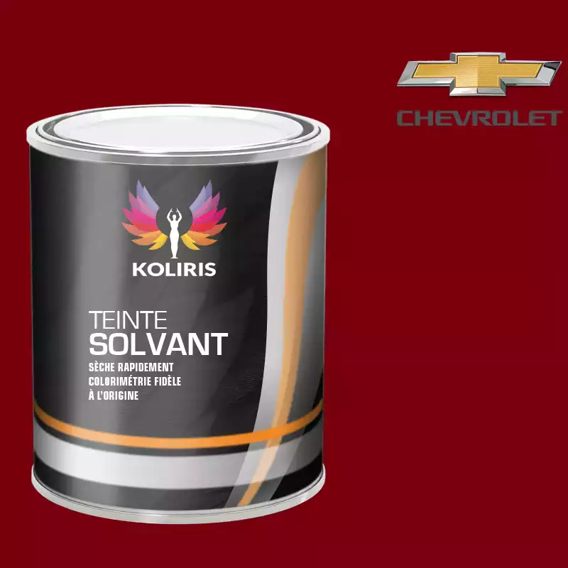 Peinture voiture solvant Chevrolet