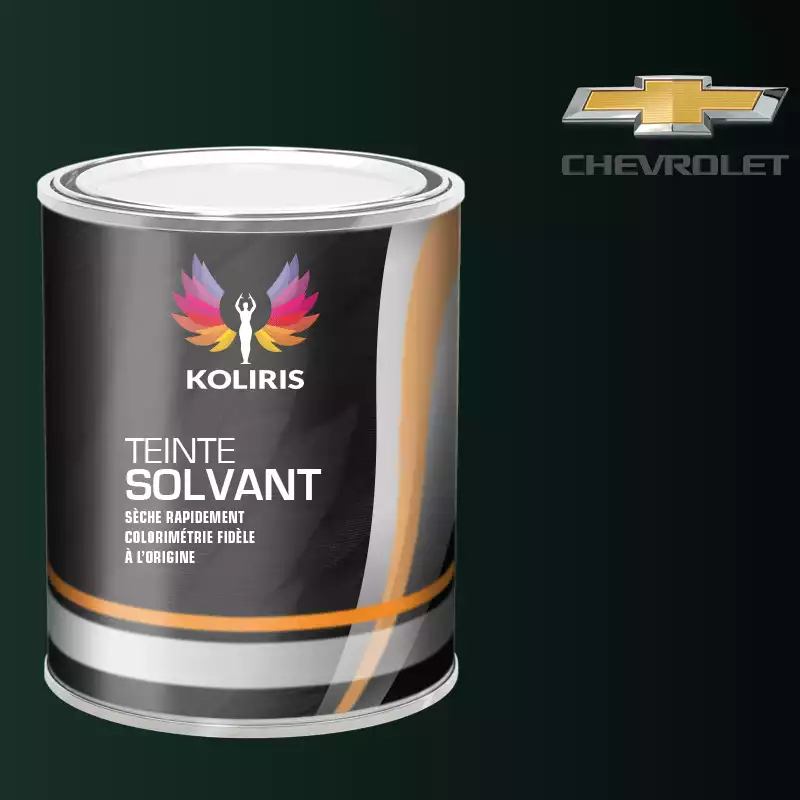 Peinture voiture solvant Chevrolet