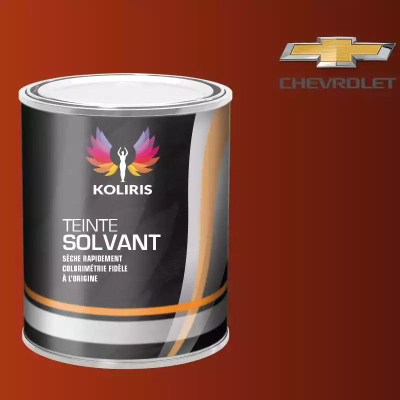 Peinture voiture solvant Chevrolet