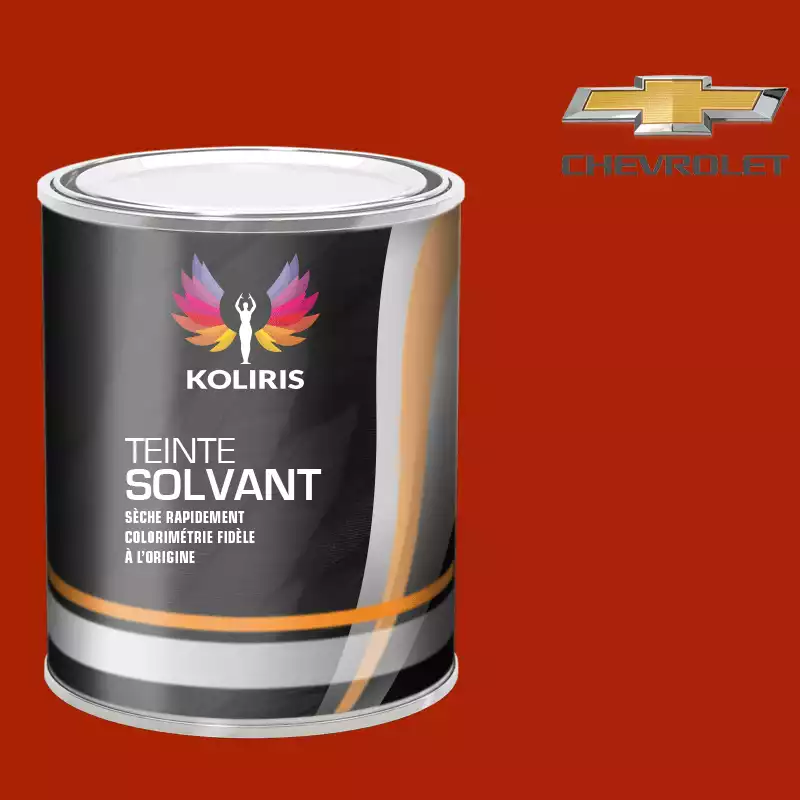 Peinture voiture solvant Chevrolet