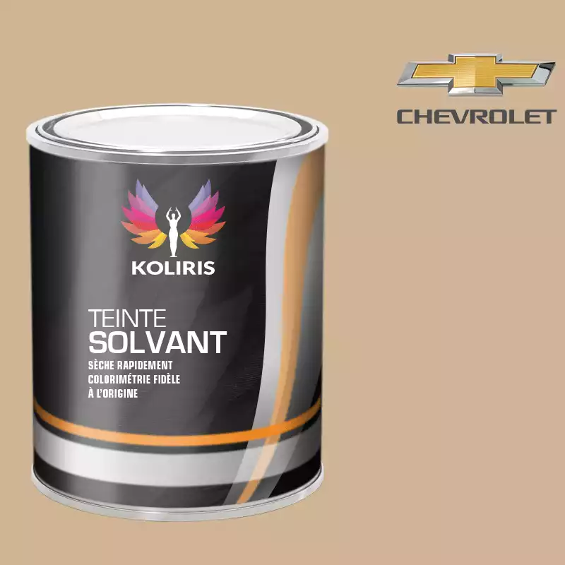 Peinture voiture solvant Chevrolet