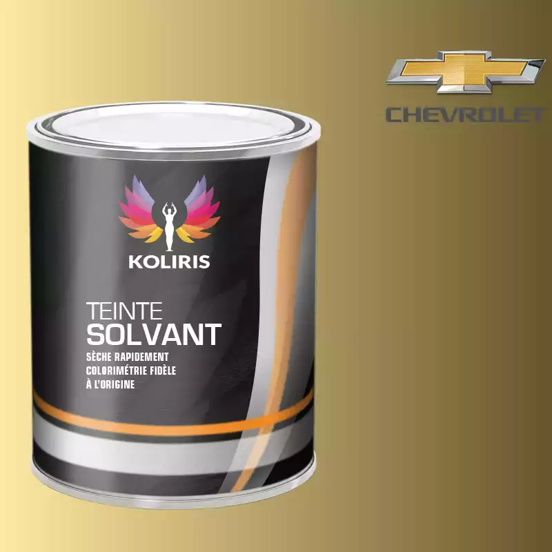 Peinture voiture solvant Chevrolet