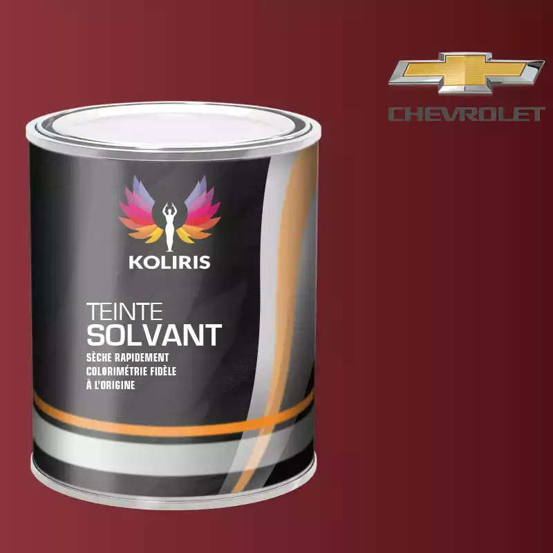 Peinture voiture solvant Chevrolet