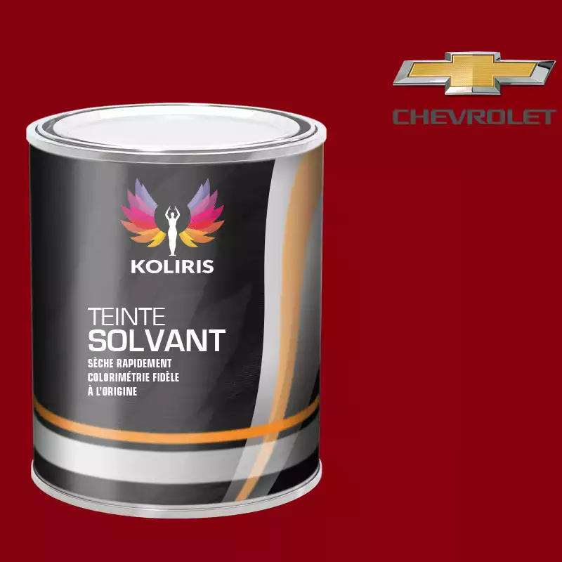 Peinture voiture solvant Chevrolet