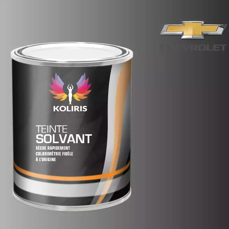 Peinture voiture solvant Chevrolet