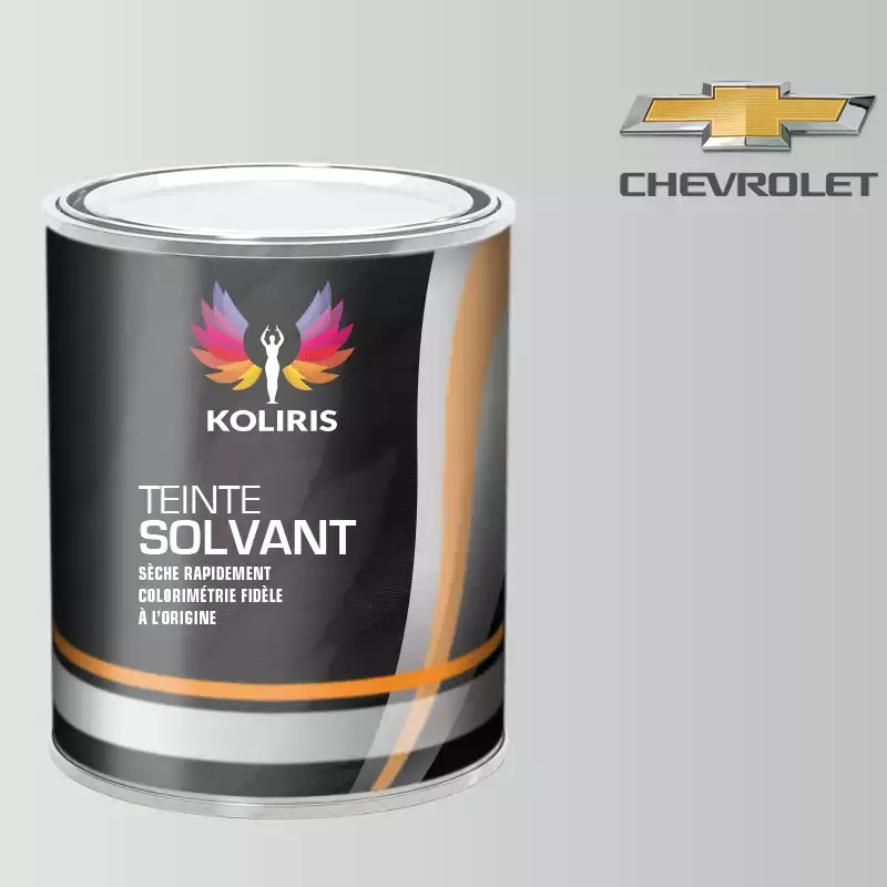 Peinture voiture solvant Chevrolet