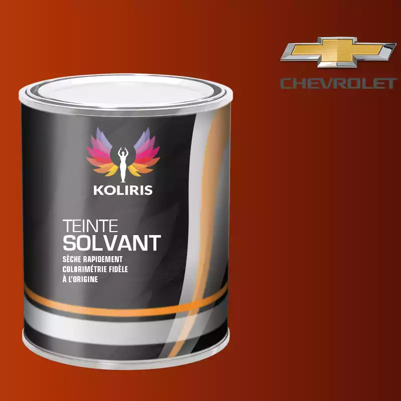 Peinture voiture solvant Chevrolet