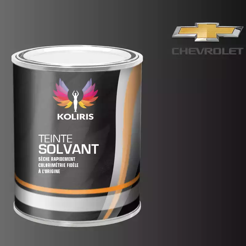 Peinture voiture solvant Chevrolet