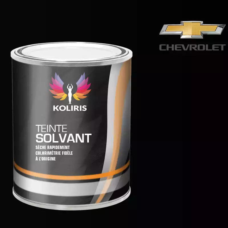 Peinture voiture solvant Chevrolet