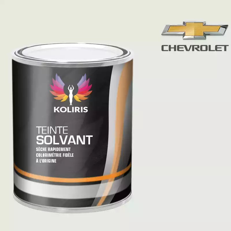 Peinture voiture solvant Chevrolet