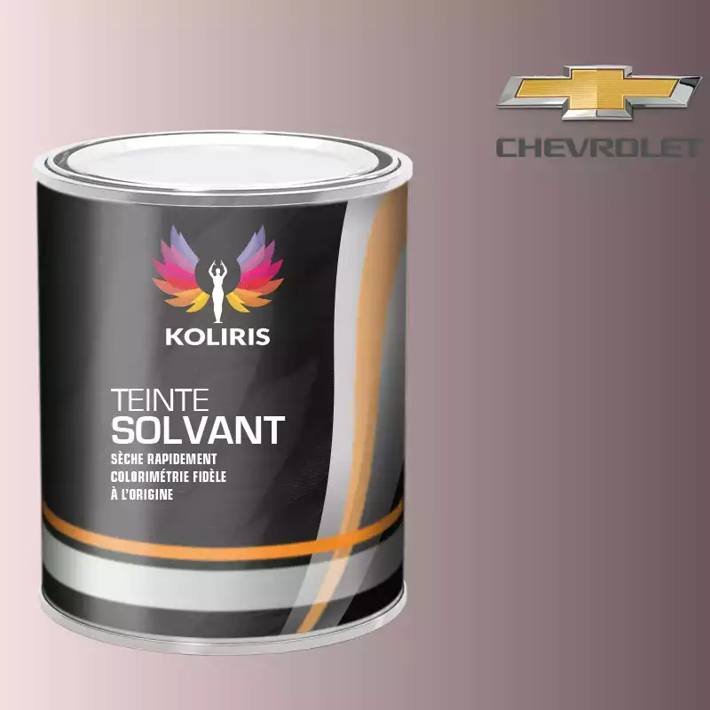 Peinture voiture solvant Chevrolet