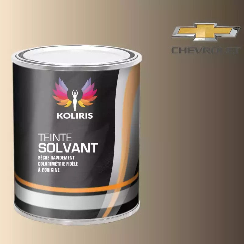 Peinture voiture solvant Chevrolet