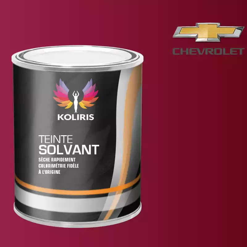 Peinture voiture solvant Chevrolet