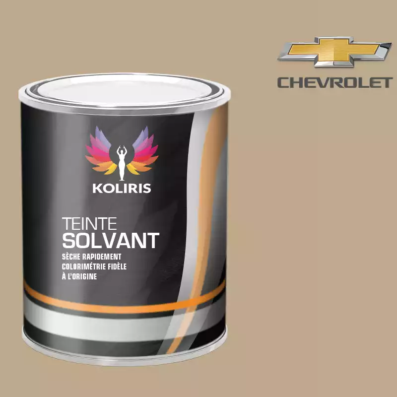 Peinture voiture solvant Chevrolet