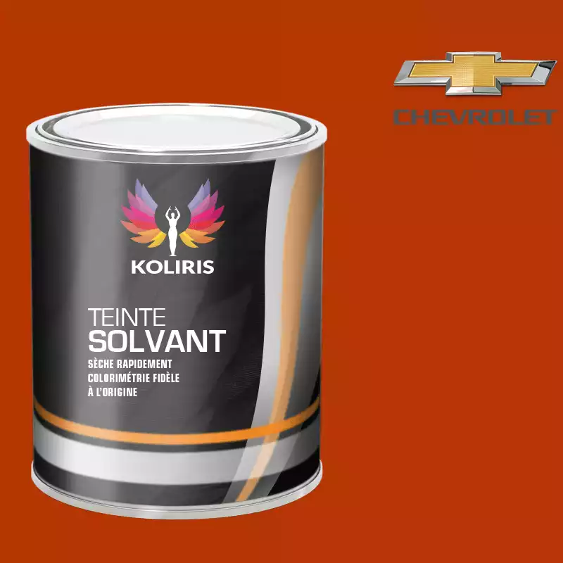 Peinture voiture solvant Chevrolet