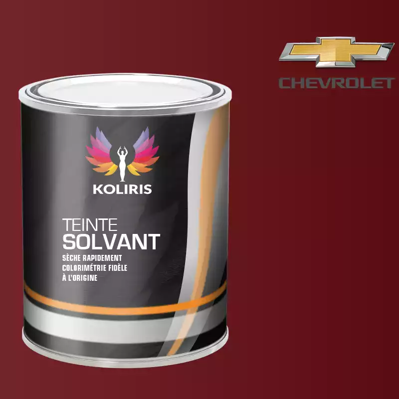 Peinture voiture solvant Chevrolet