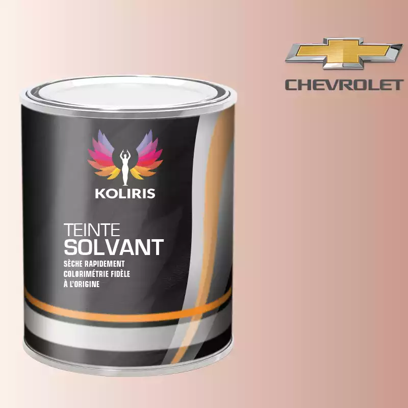 Peinture voiture solvant Chevrolet